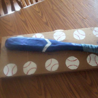Baseball Bat Cake