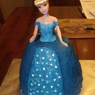 Cinderella Barbie Cake