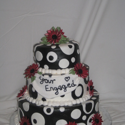 Black And White Engagement