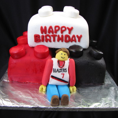 Trial Blazers Lego Cake