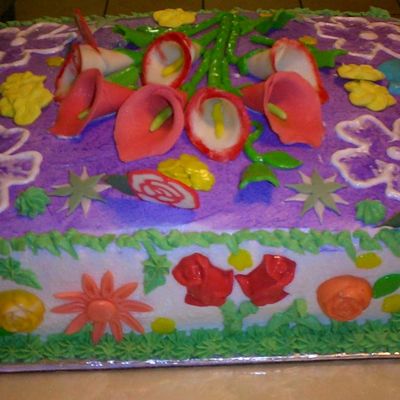 Flower Cake