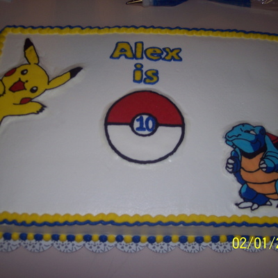 Pokemon Cake