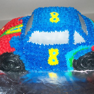 3-D Race Car