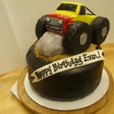 Monster Truck Cake