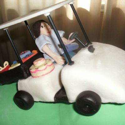 Golf Cart Cake