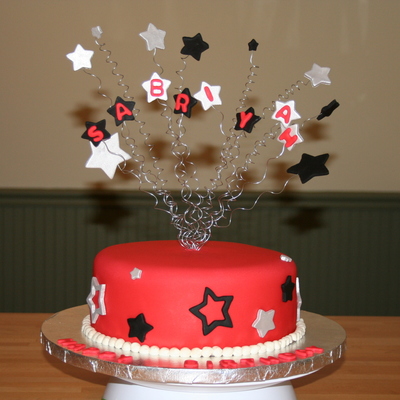 Star Birthday Cake