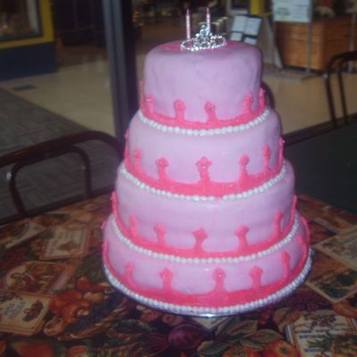 2Nd Birthday Princess Cake