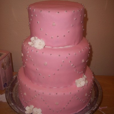 Pink Princess Cake
