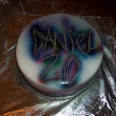 Graffiti Cake