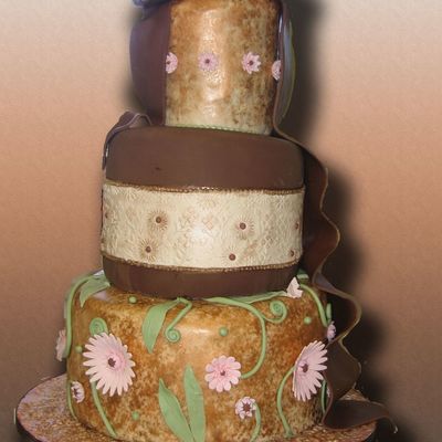 Pink And Brown Topsy-Turvy