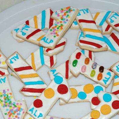 First Birthday Cookies