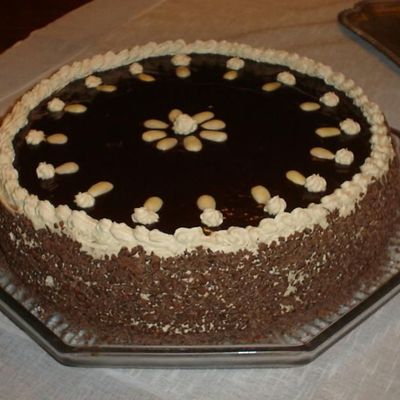 Almond Chocolate Cake