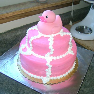 Pink Ducky Cake