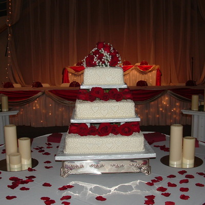 3 Tier Wedding Cake