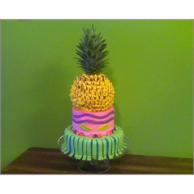 Luau Cake