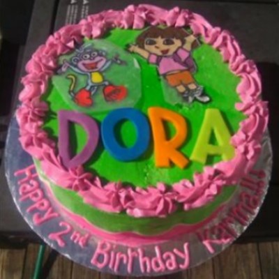 Dora Birthday Cake