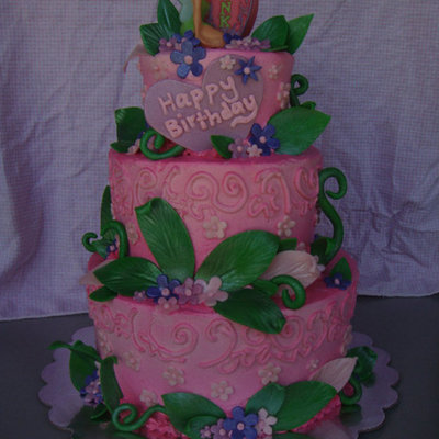 Tinkerbell Cake