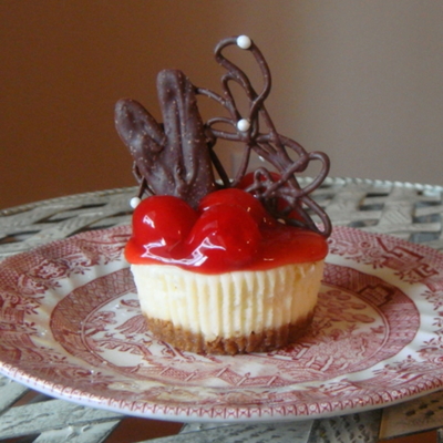 Cherry Cheesecupcakes