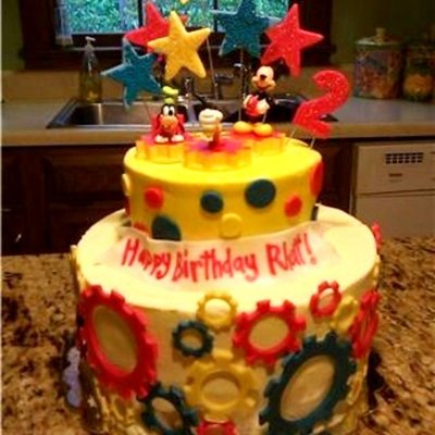 Mickey Mouse Birthday Cake