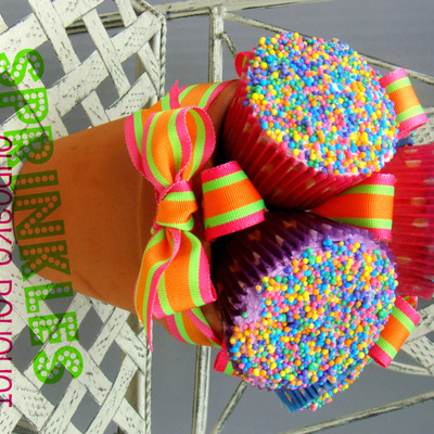 Sprinkles Cupcake Bouquet :)