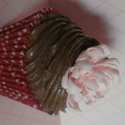 Chrysanthemum Cupcakes