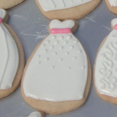 Wedding Dress Cookies