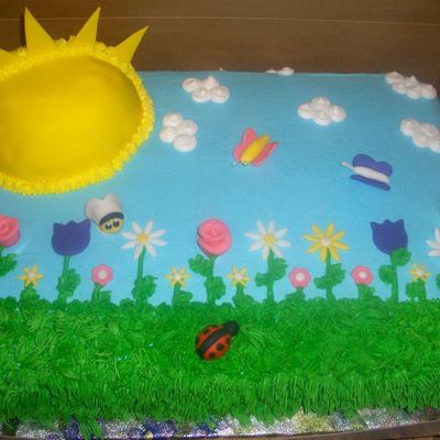 Summer Sheet Cake