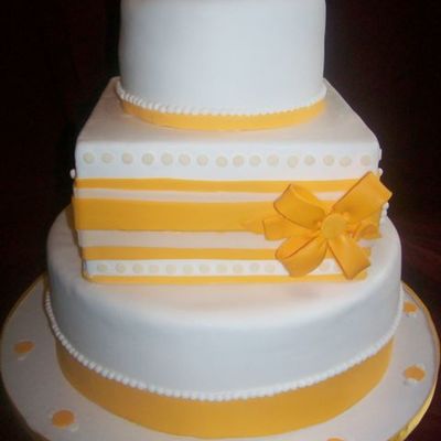 Yellow Ribbon Cake