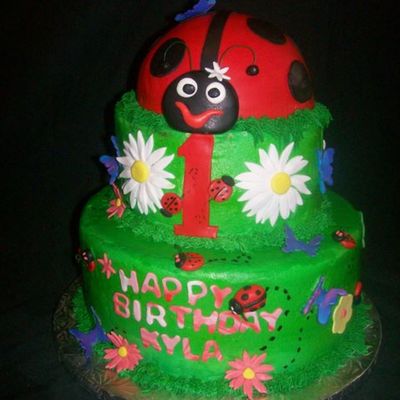 Ladybug Cake
