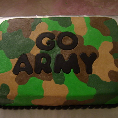 Camo Cake