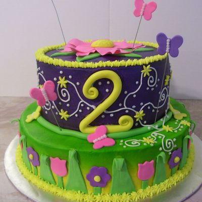 Soon To Be A Tinkerbell Cake