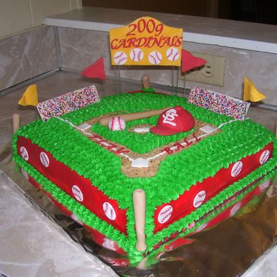 Team Baseball Cake