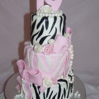 Zebra Stripe And Pink