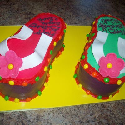 Flip-Flop Cake