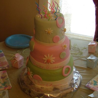 3-Tier Spring B-Day
