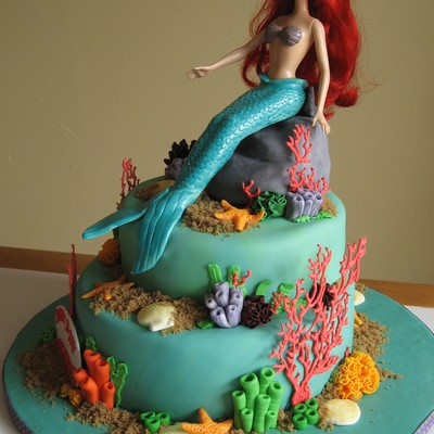 Little Mermaid Cake