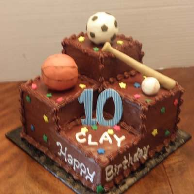 Baseball, Soccer And Basketball