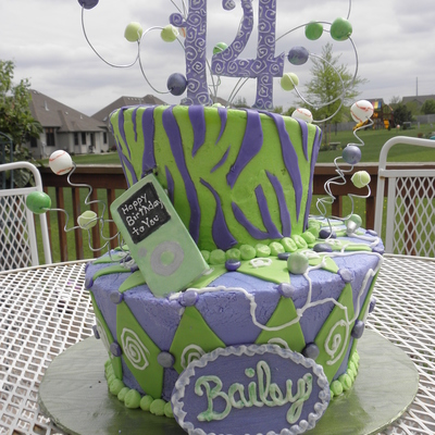 Whimsical Teen Cake