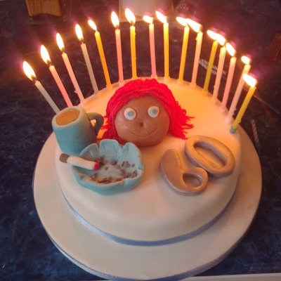60Th Birthday Cake
