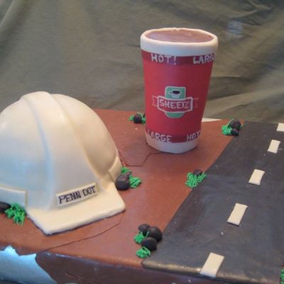 Hard Hat And Coffee To Go