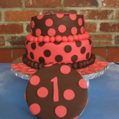 Polka Dot First Bday