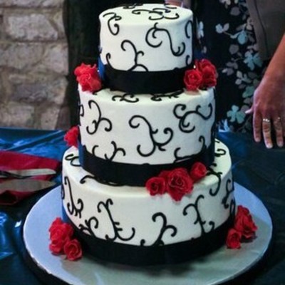 Michael & Shara's Wedding Cake