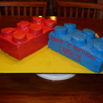 Lego Birthday Cake