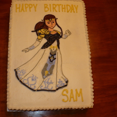 Zelda Birthday Cake