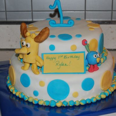 Moose And Zee Birthday Cake