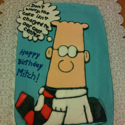 Dilbert Cake