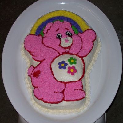 Carebear Birthday Cake