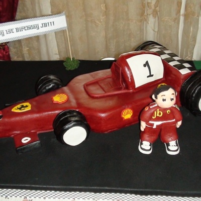 Ferrari Car Cake