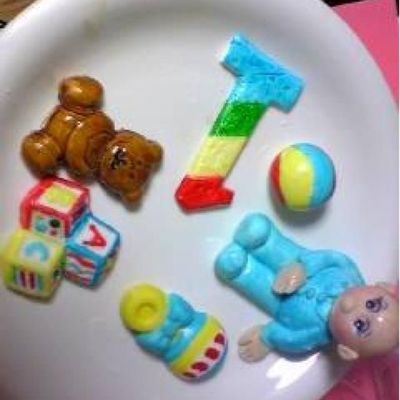 Fondant Designs For Yuto's 1St Birthday