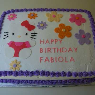 Hello Kitty Cake